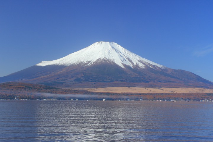 富士山の雪が多くなってます。
