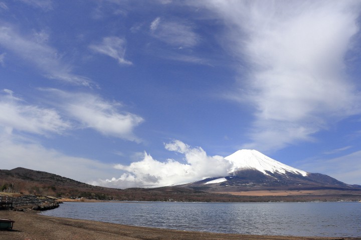 久し振りの富士山は綺麗でした