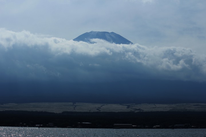 9月24日　富士山初冠雪