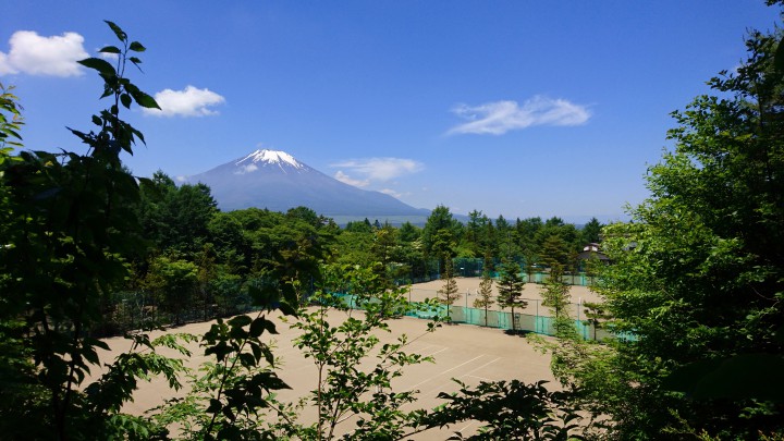 富士山と新緑！