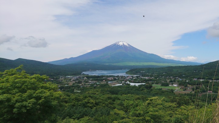 高指山からの富士山は絶景です。