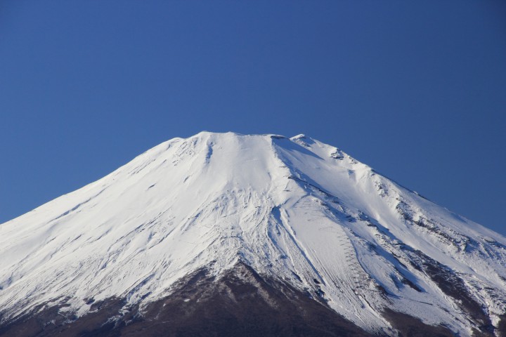 富士山頂のアップ　〜富士山情報〜