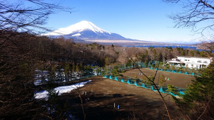 久しぶりに当館展望台から富士山を撮りました。
