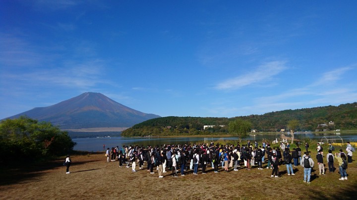 今日も富士山がきれいです。