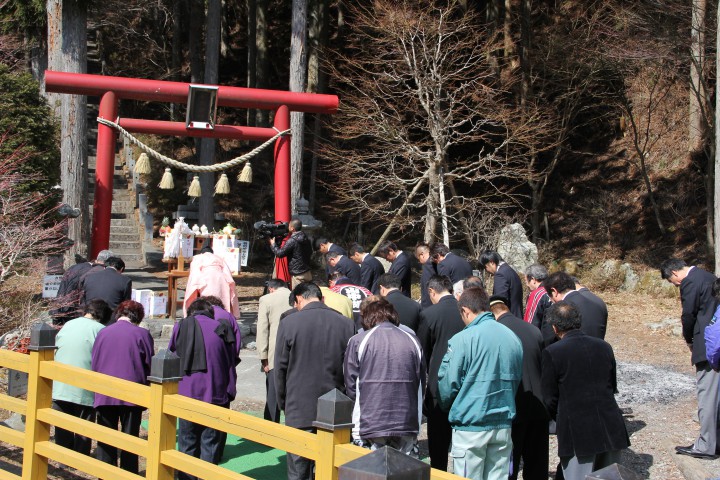 石割神社例大祭式典
