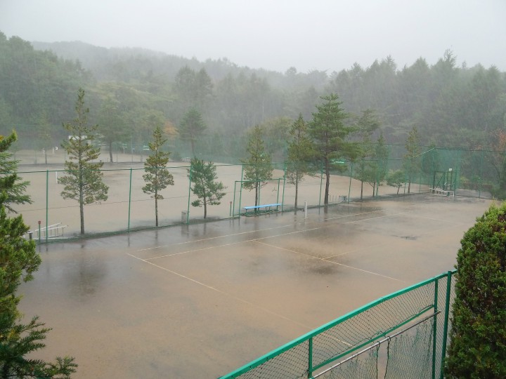 【台風速報】台風17号　山中湖