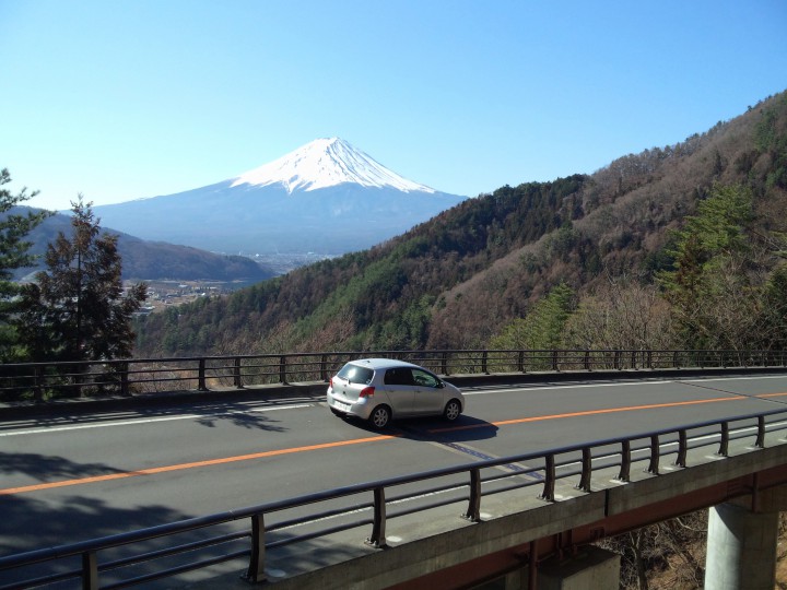 富士見橋からの富士山